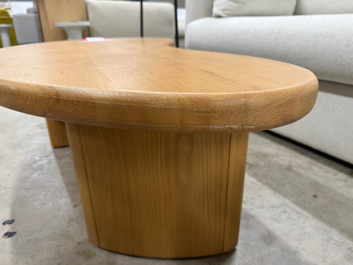 Neah 49" Coffee Table - Natural Oak