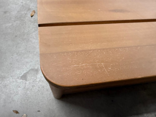 Elise 34.75" Outdoor Storage Coffee Table - Light Eucalyptus
