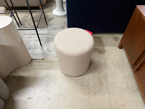 Cilo 16" Ottoman - Sandstone Wool Bouclé