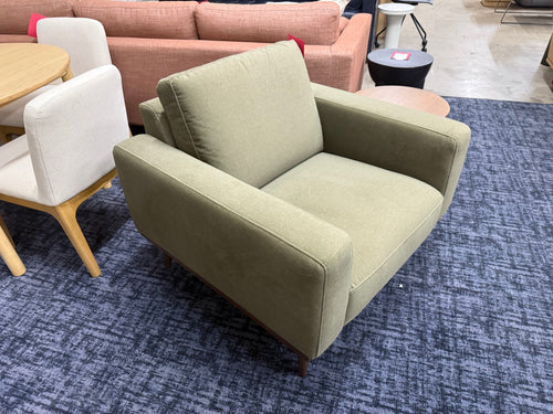 Rhett 38.5" Lounge Chair - Felted Green