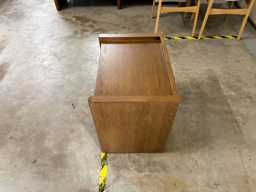 Torme 1-Drawer Nightstand - Smoked Oak