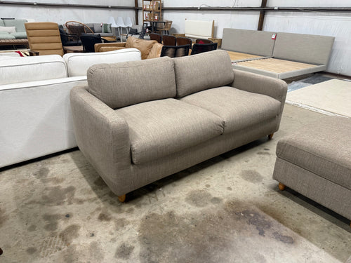 Vati 80" Sofa Bed - Natural Oak And Buckler Brown