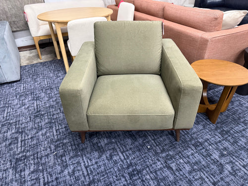 Rhett 38.5" Lounge Chair - Felted Green