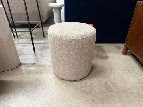 Cilo 16" Ottoman - Sandstone Wool Bouclé