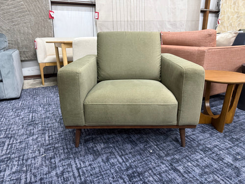 Rhett 38.5" Lounge Chair - Felted Green