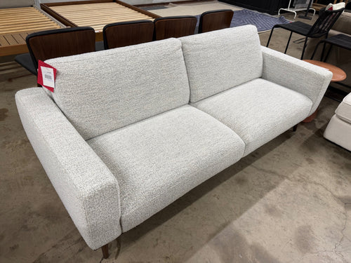 Rhett 84" Sofa - Pepper Ivory