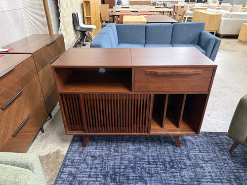 Jokuna 48" Vinyl Media Unit - Walnut