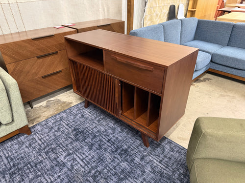 Jokuna 48" Vinyl Media Unit - Walnut