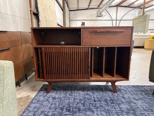 Jokuna 48" Vinyl Media Unit - Walnut