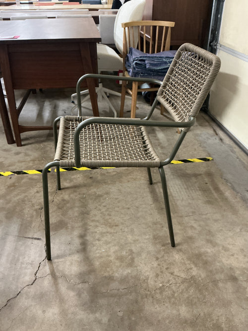 Set of 4 Manna Outdoor Dining Chairs - Grove Green
