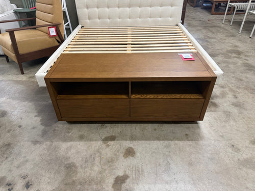 Leif 54" Media Unit - Smoked Oak