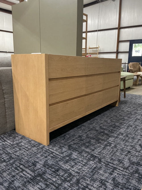 Leif 9-Drawer Triple Dresser - White Oak