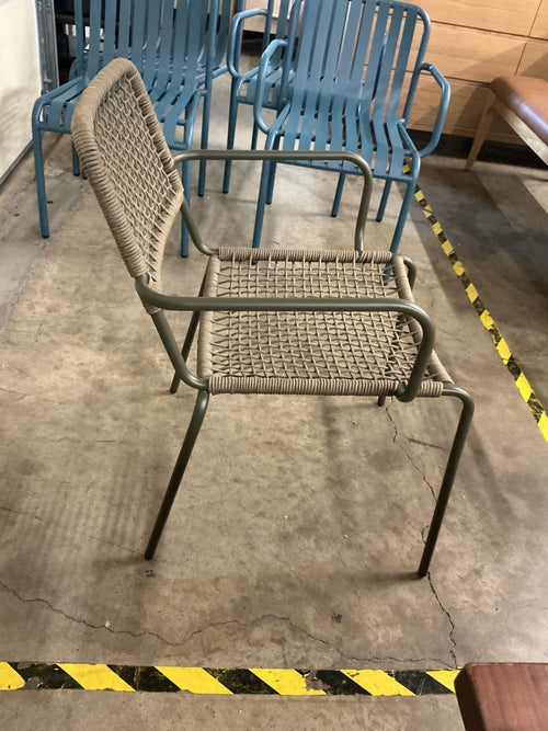 Set of 4 Manna Outdoor Dining Chairs - Grove Green