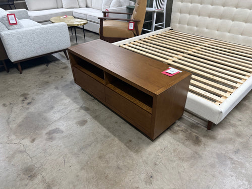 Leif 54" Media Unit - Smoked Oak