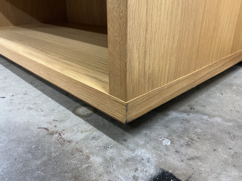 Kouva 47" Bench - Natural Oak And Santolina Gray