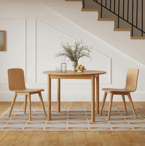 Pair of Earl Dining Chairs - White Oak