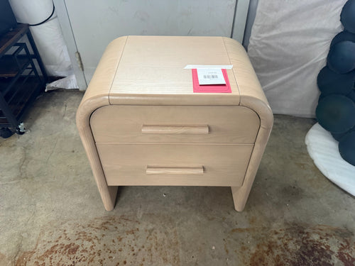 Faydra 2-Drawer Nightstand - Natural Ash