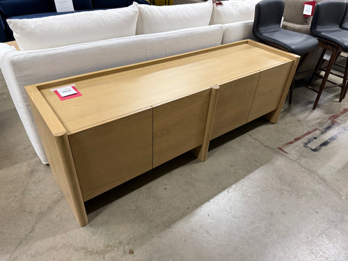 Torme 72" Media Unit - White Oak
