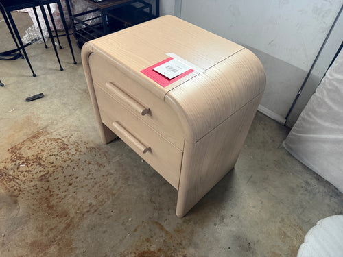 Faydra 2-Drawer Nightstand - Natural Ash