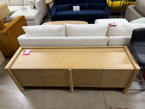 Torme 72" Media Unit - White Oak