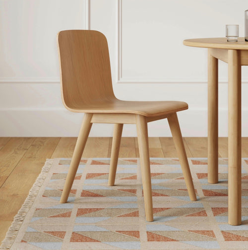 Pair of Earl Dining Chairs - White Oak