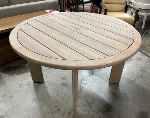 Daphne 47" Outdoor Dining Table - Light Eucalyptus