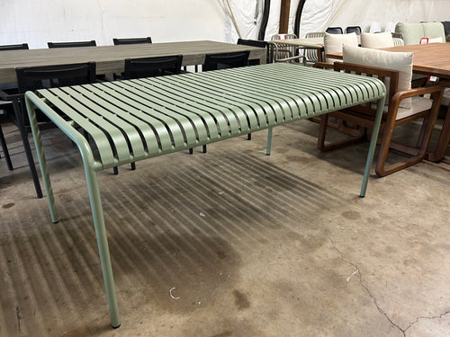 Sarek 67" Outdoor Dining Table - Khaki Green