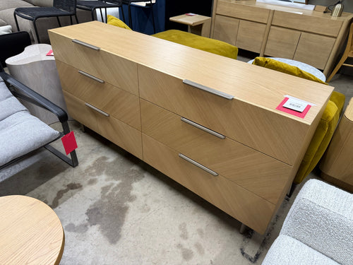 Nera 6-Drawer Double Dresser - Oak