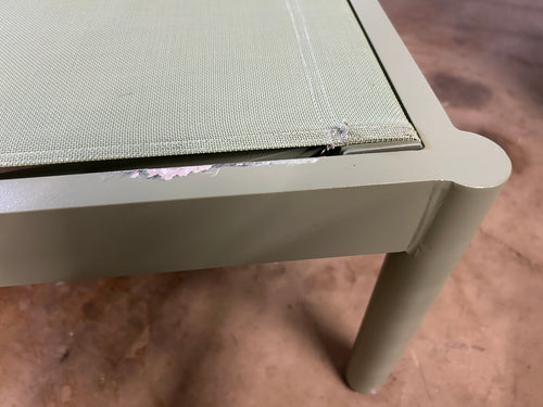 Pair of Tola 78" Outdoor Chaise Lounges - Khaki Green