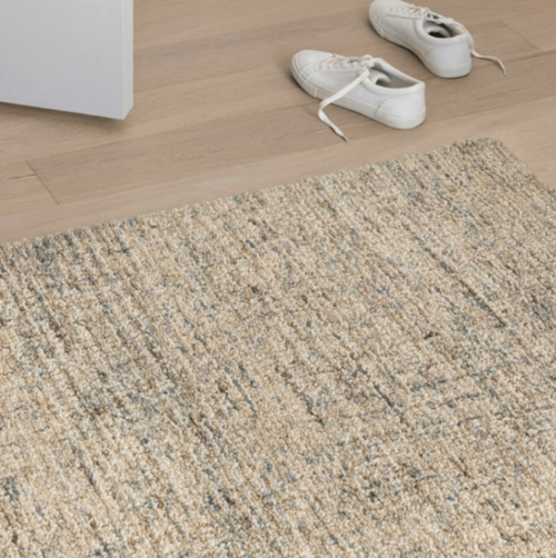 CLEARANCE Loopi 8 x 10 Wool Rug - Pebble Sand