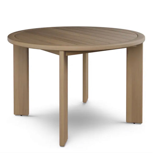 Daphne 47" Outdoor Dining Table - Light Eucalyptus