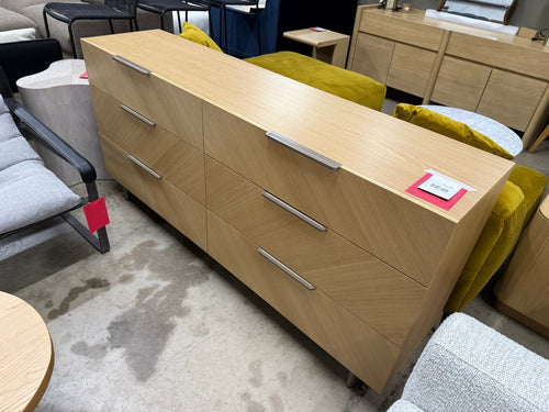 Nera 6-Drawer Double Dresser - Oak