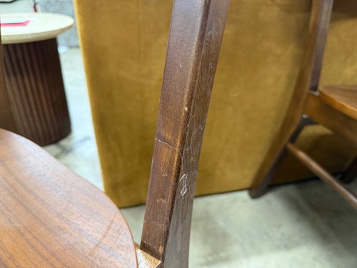 CLEARANCE Pair of Ecole Dining Chairs - Walnut