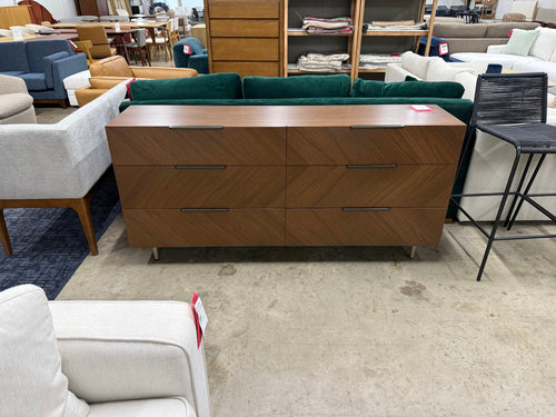 Nera 6-Drawer Double Dresser - Walnut
