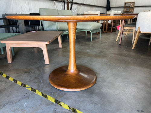 Hendrick 47.25" Dining Table - Smoked Oak