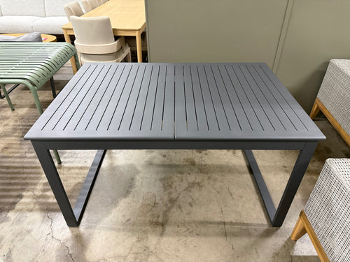 Ofer 56.5" - 80.5" Outdoor Extendable Dining Table - Dark Gray