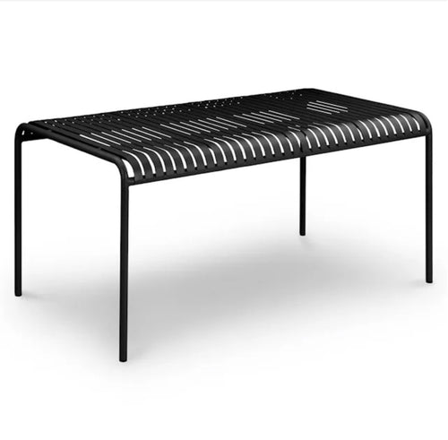 Sarek 67" Outdoor Dining Table - Black