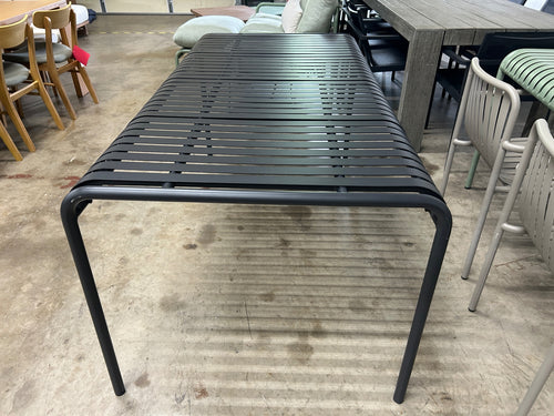 Sarek 67" Outdoor Dining Table - Black