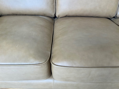 Timber 93" Leather Right Sectional - Charme Tan