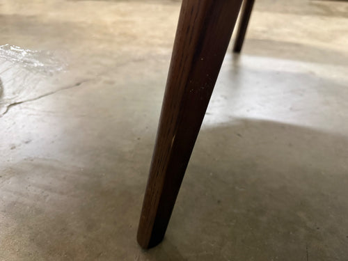 Mara 31.5" Marble Coffee Table - Walnut