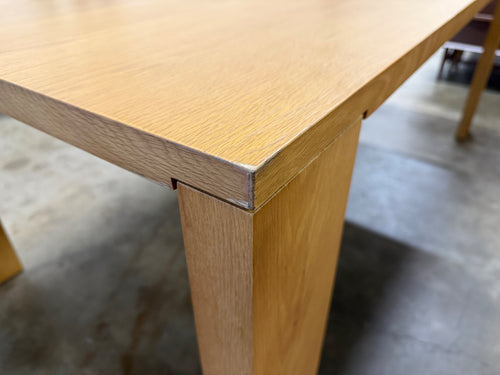 CLEARANCE Dako 76.75" Dining Table - Natural Oak