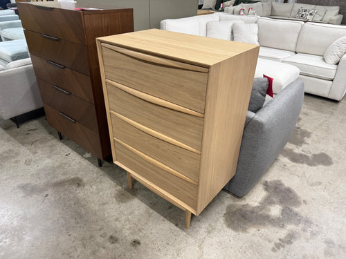 Lenia 4-Drawer Chest - White Oak