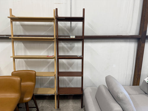 Heidi 21" Modular Shelving Unit, Narrow - Walnut