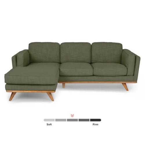 Timber 93" Left Sectional - Olio Green