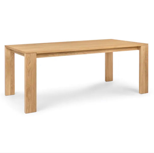 CLEARANCE Dako 76.75" Dining Table - Natural Oak