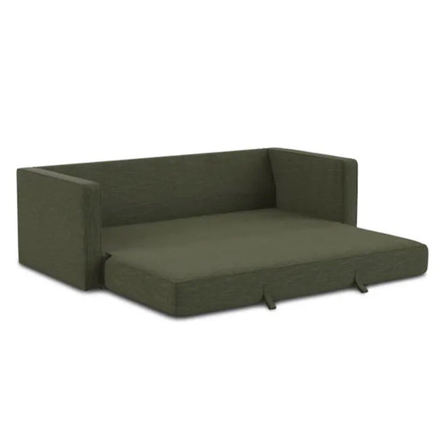 Sven 88" Tufted Sofa Bed - Fir Green