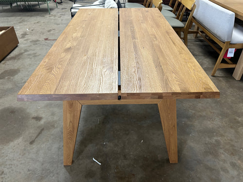 Madera 71" Solid Wood Dining Table - Oak