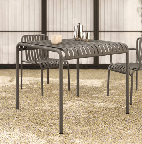 Sarek 35.5" Outdoor Dining Table - Taupe