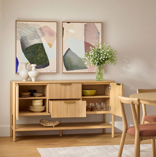 Liv 58" Sideboard - White Oak