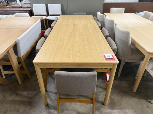 Heidi 78" - 97.5" Extendable Dining Table - White Oak